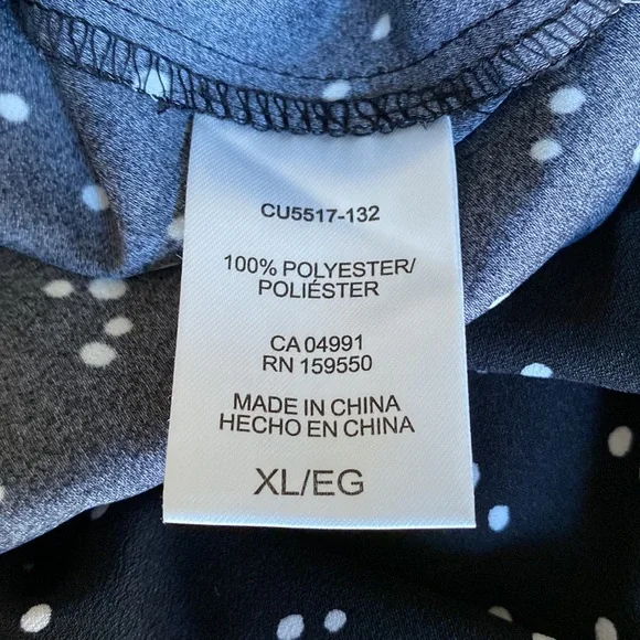 Women’s Hilary Radley Shirt Black and White XL NWOT - Picture 4 of 5